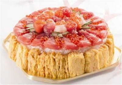 ちらしケーキ
