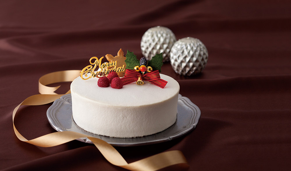 ラズベリークリスマスケーキ