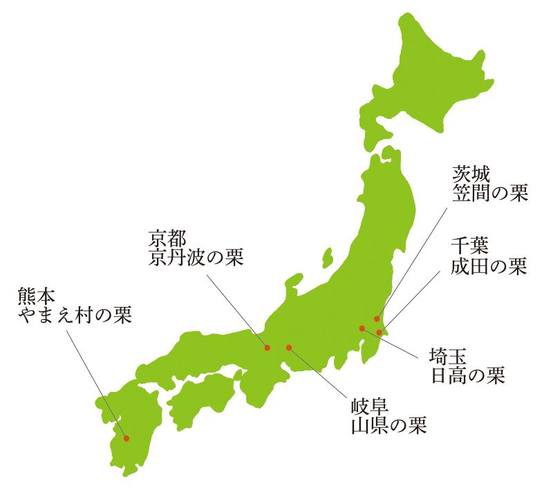 栗ごはんの素