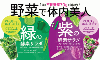 緑の酵素サラダ