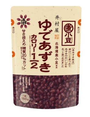 カロリーハーフゆであずき煮あずき製法
