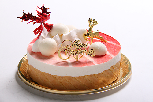 ラズベリークリスマスケーキ