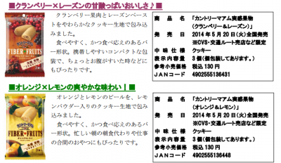 カントリーマアム実感果物